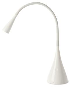 Lampada Da Scrivania Contemporanea Snake Acrilico Bianco Led 3W 3000K