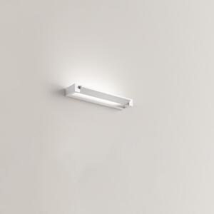 Applique Moderna Sway Metallo Bianco Acrilico Led 17W 3000K