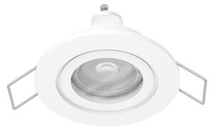 Eglo 902247 - Faretto LED da incasso a soffitto per bagno BARRANCO 1xGU10/4,5W/230V IP44 bianco