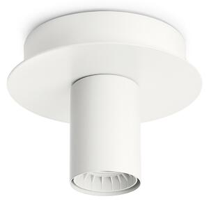 Plafoniera Contemporanea Up And Down Metallo Bianco 1 Luce E27