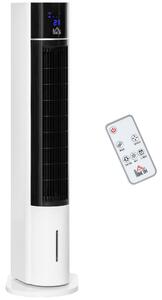 DecHome Ventilatore Raffrescatore d'Aria Evaporativo 3 Modalit e 3 Velocit Timer Oscillazione e Telecomando Bianco - 035V90824