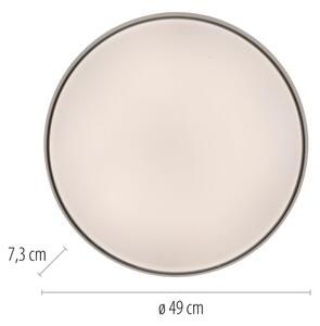 Schöner Wohnen 14595-16 - Plafoniera LED dimmerabile TAVOLI LED/34W/230V bianco+telecomando