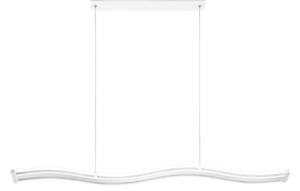 Sospensione Moderna Tape Metallo Bianco Led 48W Dimmerabile Ip20