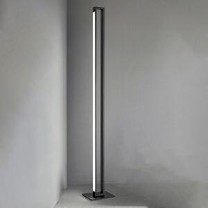 Piantana Industrial-Minimal-Nordico Sway Metallo Nero Acrilico Led 27W 3000K