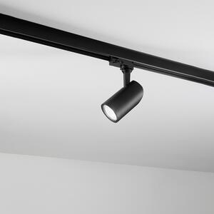 Faretto Binario Moderno Binario Alluminio Nero Gu10