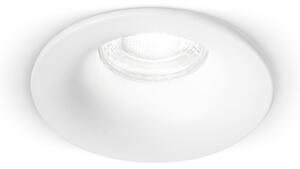 Faretto Incasso Tondo Moderno Oasis Alluminio Bianco 1 Luce Gu10