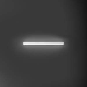 Applique Moderna Wally Alluminio Bianco Acrilico Led 22W 3000K