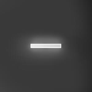 Applique Moderna Wally Alluminio Bianco Acrilico Led 17W 3000K