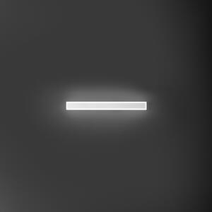 Applique Moderna Wally Alluminio Bianco Acrilico Led 19W 3000K