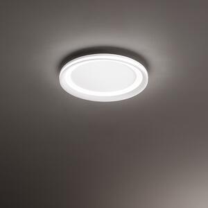 Plafoniera Moderna Edge Alluminio Bianco Acrilico Led 38W 3000K