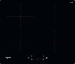 Whirlpool WS Q2160 NE Piano Cottura Induzione 4 Fuochi Larghezza 60 cm in Vetroceramica Nero
