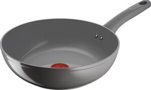 LAGOSTINA Wok Padella Antiaderente Induzione in Alluminio 28 cm colore Grigio Risorsa