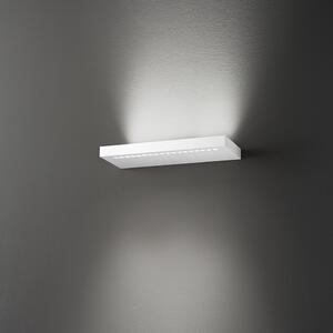 Applique Moderna Bed Metallo Bianco Led 22W 3000K