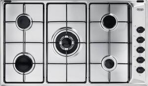 De Longhi YAL59DD Piano Cottura 5 Fuochi a Gas 90 cm (1 Bruciatore Tripla Corona)
