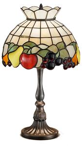 Paralume Tiffany In Vetro Decorato Multicolor D. 30Cm