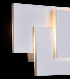 Maytoni Applique a LED per esterni in stile moderno con struttura in metallo Trame Metallo Bianco 20W 1 Lampadina Lampade da Parete Moderne Lampade da Parete per Esterno