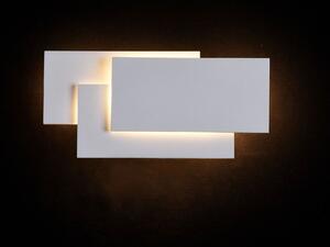 Maytoni Applique a LED per esterni in stile moderno con struttura in metallo Trame Metallo Bianco 20W 1 Lampadina Lampade da Parete Moderne Lampade da Parete per Esterno