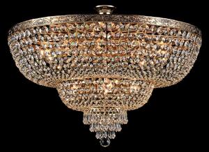 Maytoni Lampadario in stile classico con pendenti in cristallo Palace Cristallo,Metallo Oro E27 60W 14 Lampadine