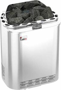 Stufe per sauna Sawo Scandia Combi 8,0 kW | controllo separato necessario, acciaio | SCAC-80NS-Z-C