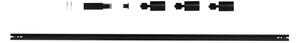 Kanlux 45924 - Faretto per sistema a binario ALTEAR 3xGU10/10W/230V 1,5m nero
