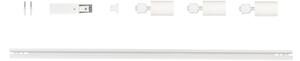 Kanlux 45923 - Faretto per sistema a binario ALTEAR 3xGU10/10W/230V 1m bianco