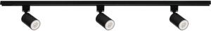 Kanlux 45922 - Faretto per sistema binario ALTEAR 3xGU10/10W/230V 1m nero
