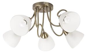 Rabalux 71482 - Plafoniera PALOMINA 5xE27/60W/230V