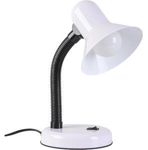 Lampada da tavolo MENTOR 1xE27/15W/230V bianca