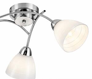 Lampadario a soffitto CLARA 3xE27/15W/230V cromo lucido