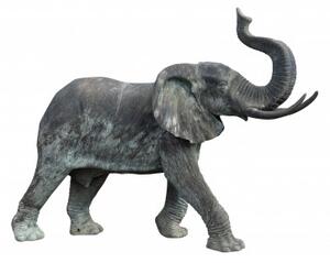 Fontana di Elefante in fusione di bronzo L320xPR120xH210 cm