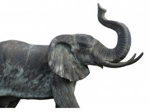 Fontana di Elefante in fusione di bronzo L320xPR120xH210 cm