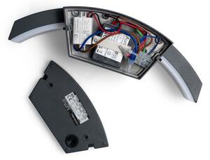 Brilagi - Lampada da parete LED esterna con sensore ARCELO LED/8W/230V IP54