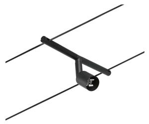 Paulmann 94446 - SET 5xGU5,3/10W Sistema a cavo completo SALT 230V nero