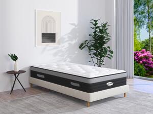 Materasso singolo a molle insacchettate e memory foam 90 x 200 cm ibrido - AMARANTE di NATUREA