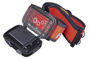 Fenix HL32RTBLCK - Lampada frontale LED ricaricabile LED/USB IP66 800 lucente 300 h nero/arancione