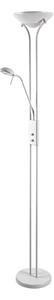 Brilagi - Lampada da terra dimmerabile SCARLETT 1xR7s/230W/230V + 1xG9/40W bianca