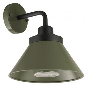 Applique E27 Verde scuro, IP54 per Esterni - Serie FOCUS Base E27