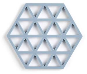 Triangles Small - Sottopentola In Silicone Azzurro