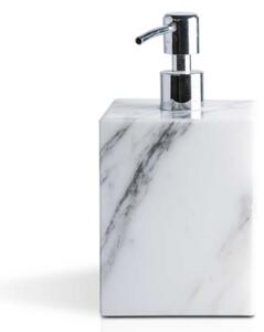 Squared - Dispenser Sapone In Marmo Bianco