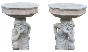Coppia statue in marmo L74XPR74X130 cm cad