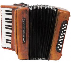 Carillon vintage Fisarmonica marrone