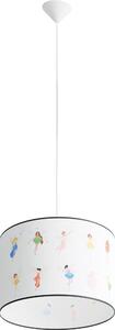 Sollux SL.1417 - Lampadario a sospensione per bambini FAIRY 1xE27/15W/230V diametro 40 cm