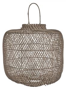 Harper - Lanterna In Rattan Naturale 40x40 Cm