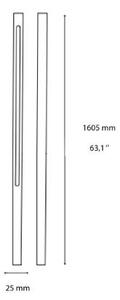 JEDI, Lampada da Terra per Esterni H160, Ideal Lux