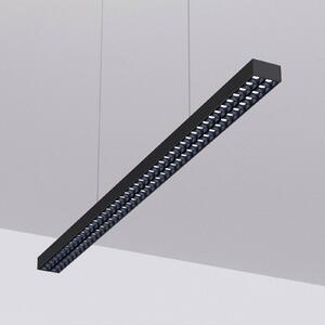 Lampada LED a sospensione da ufficio Jolinda, nero, 118 cm, alto/basso Jolinda Arcchio, Nero, Studio / Ufficio, Alluminio, Moderno