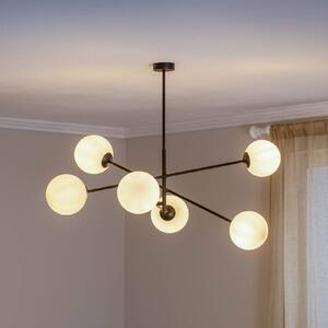Plafoniera soffitto Linear EMIBIG LIGHTING, dimmerabile, Nero, Soggiorno / Sala da pranzo, Metallo, Moderno, Plafoniera