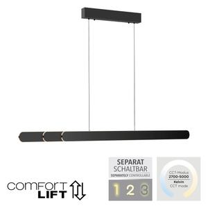 Schöner Wohnen 12577-18 - Lampadario LED dimmerabile su cavo ADRIANA 2xLED/24W/230V nero