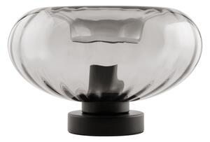 Osram - Lampada da tavolo DECOR SMOKE 1xE27/12W/230V nera/grigio fumé