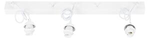 Brilagi - Lampadario a sospensione con cavo WABI SABI 3xE27/40W/230V bianco