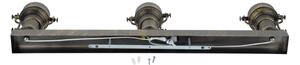 Brilagi - Lampada da soffitto PYRONIC 3xE27/40W/230V bronzo/patina